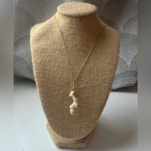 Sweet delicate handmade Coral necklace.